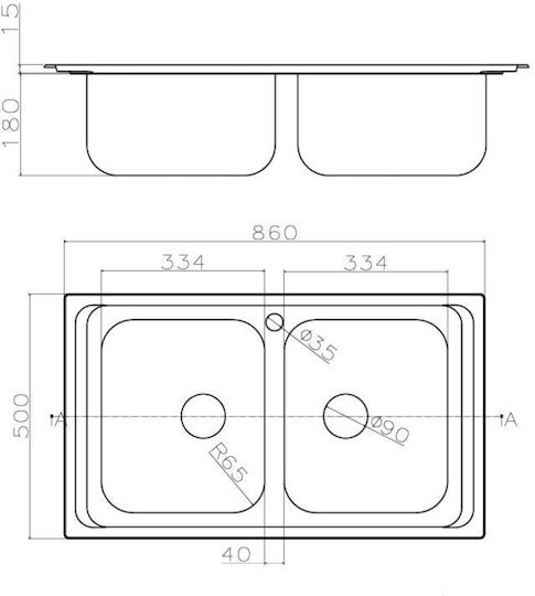Fortinox 108-27286-110 Ένθετος Inox Σατινέ Μ86xΠ50cm Ασημί Fortinox 108-27286-110 Ένθετος Inox Σατινέ Μ86xΠ50cm Ασημί
