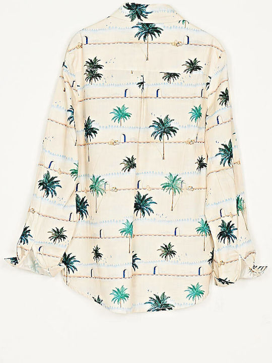 Women's Long Sleeve Shirt Sand