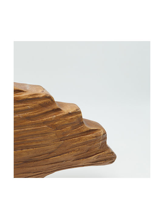 Decorative Vase Dark Brown 26x9.5x38cm