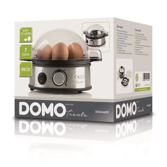 Domo DO9142EK Яйцеварка 7 Места 500W Сребрист