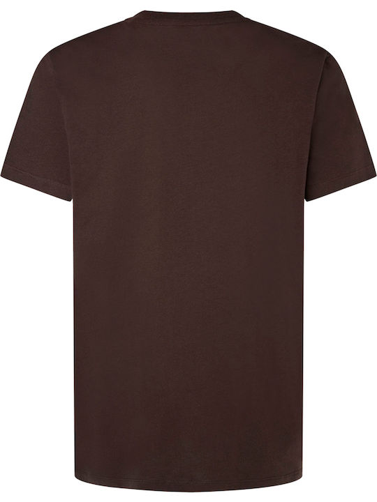 'eggo' T-shirt Καφέ