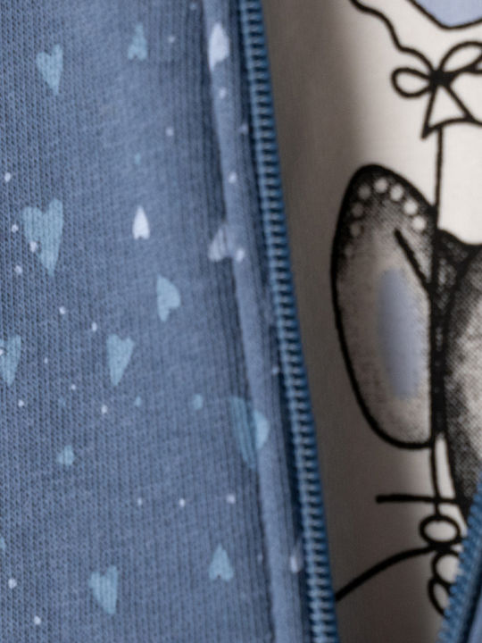Set pentru copii cu pantaloni Iarnă 3buc Blue