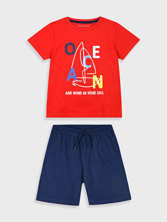 Kinder-Set mit Shorts Sommer 2Stück BLACK Ocean