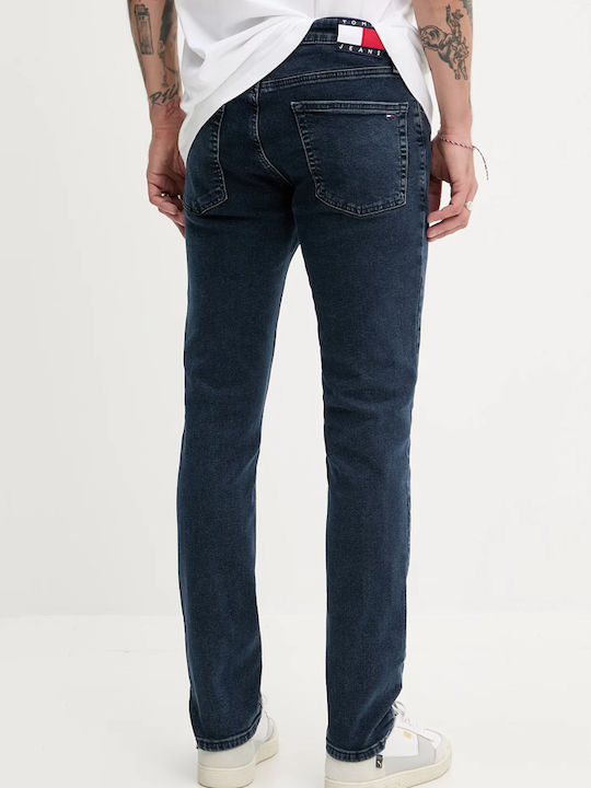 Scanton Men's Jeans Pants with Slim Fit Blue