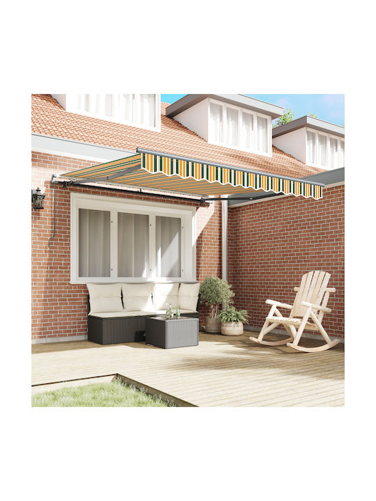 vidaXL Tenda-Rahmen Terrasse 3x2.5m