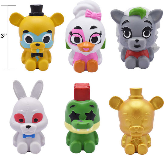 Just Toys Squishy Πλαστικό Πολύχρωμο (Διάφορα Σχέδια) 1τμχ