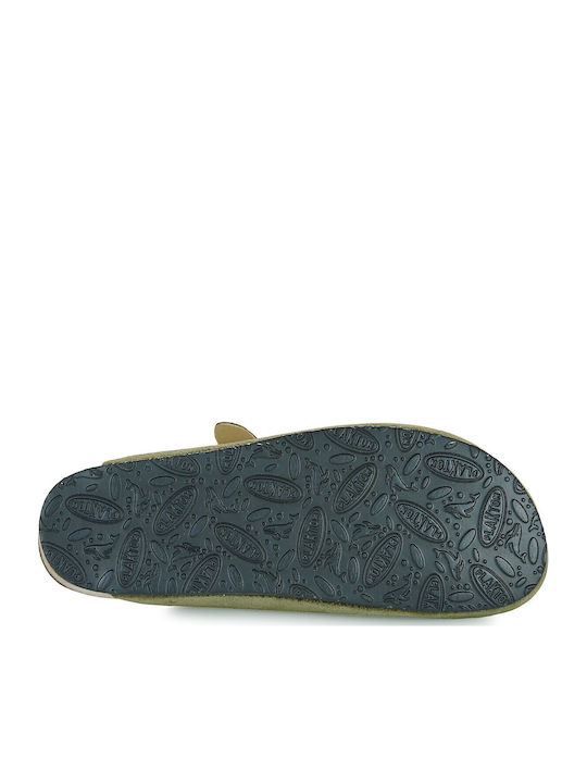Χειμερινές Ανδρικές Παντόφλες Light Kaki