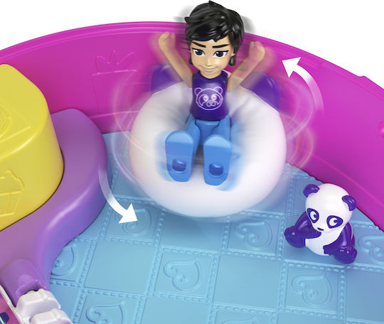 Mattel Sparkle Cove Adventure Unicorn Floatie Compact Polly Pocket For 4+ Age