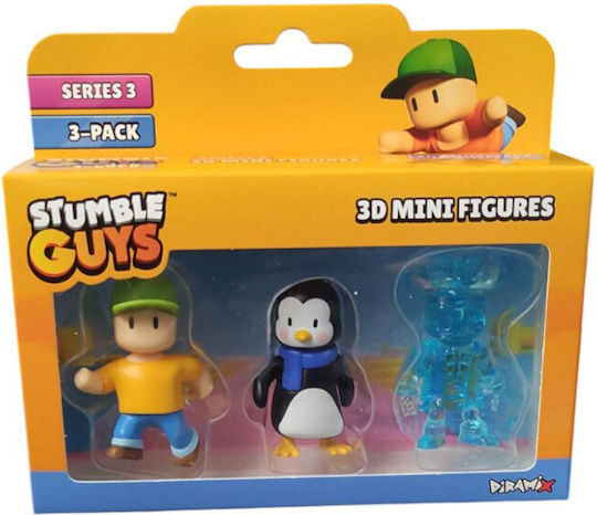 Diramix Stumble Guys Mr Stumble Willy Penguin Capt Diamondheart For 3+ Years (Miscellaneous Designs)