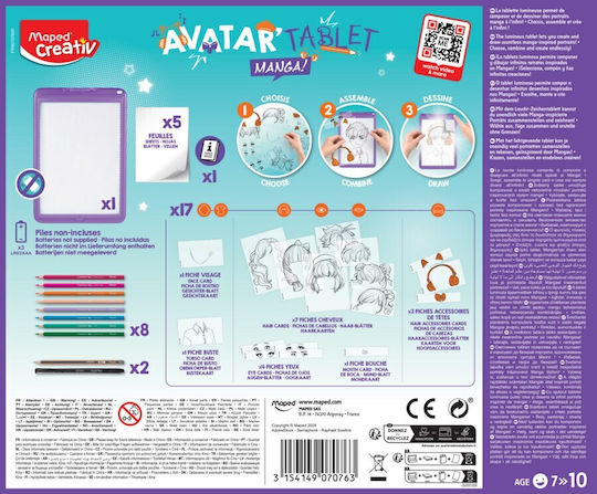 Maped Creativ Μαγικό Tablet Avatar Manga