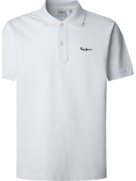 Polo T-Shirt Weiß