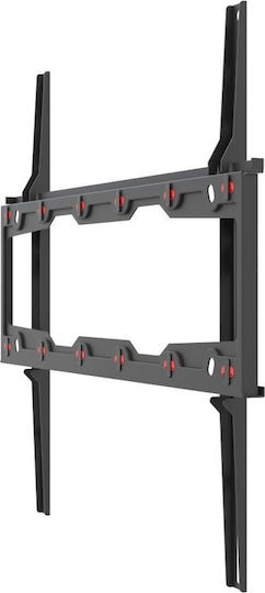 Barkan ND300.B Βάση Τηλεόρασης Τοίχου έως 65" Ασημί