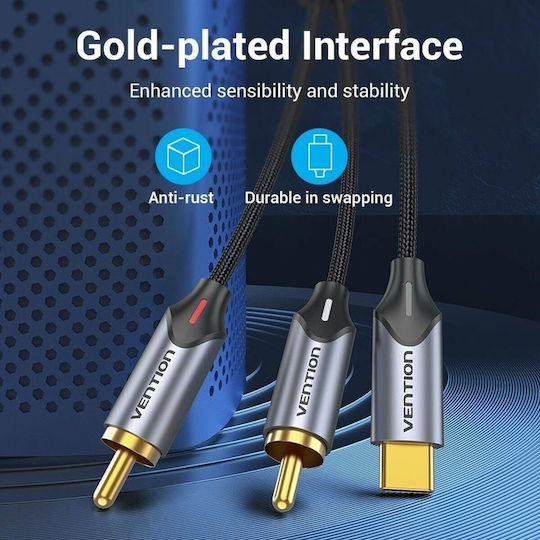 RCA Cable RCA male - RCA male 1m