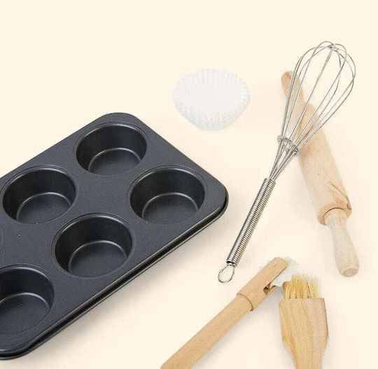 Jabadabado Toy Suitcase with Cooking Utensils for 3+ Years 13 Pieces