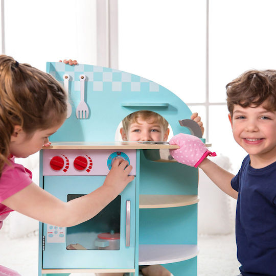 Classic World Children's Kitchen Deluxe Wood Kitchen made of Wood