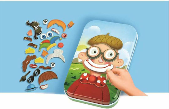 Hape Magnetic Construction Toy Early Explorer Funny Face for Children 3+ years+ Years
