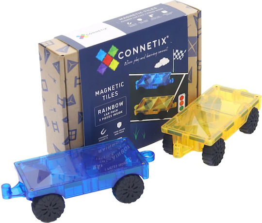 Connetix Magnetisches Bau- und Konstruktionsspielzeug Rainbow