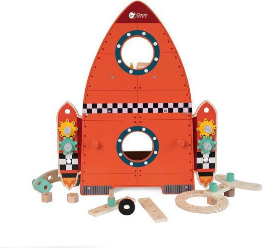 Classic World Wooden Construction Toy for Children 3+ years+ Years