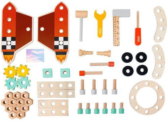 Classic World Wooden Construction Toy for Children 3+ years+ Years