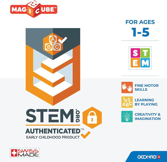 Geomag Magnetic Construction Toy Magicube for Children 1+ Years