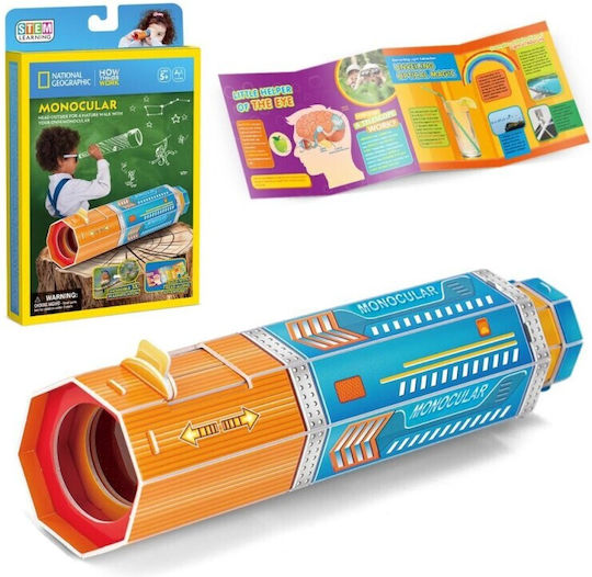 Cubic Fun Papier-Bauspielzeug Monokular für Kinder ab 5+ Jahre Jahren