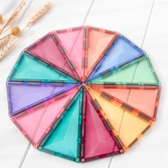 Connetix Μαγνητικό Παιχνίδι Κατασκευών Pastel Geometry