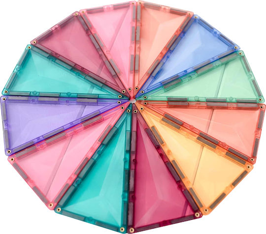 Connetix Μαγνητικό Παιχνίδι Κατασκευών Pastel Geometry