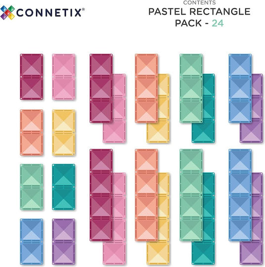 Connetix Jucărie Magnetică De Construcție Pastel