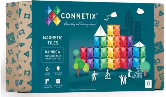 Connetix Μαγνητικό Παιχνίδι Κατασκευών Rainbow
