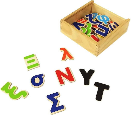 Viga Toys Educational Game Letters & Numbers made of Wood