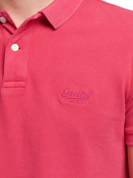 Polo T-Shirt Fuchsie