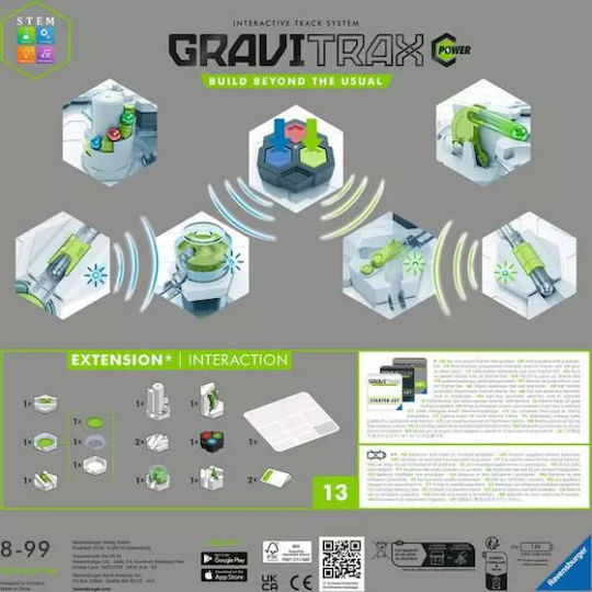 Ravensburger GraviTrax C Extension Interaction STEM Εκπαιδευτικό Παιχνίδι Μηχανικής Gravitrax για 8+ Ετών