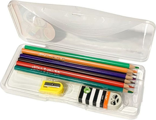Coloured Pencils Eraser Sharpener & Eraser 14pcs Y-plus+
