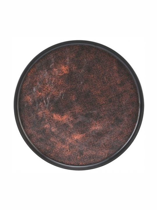 Servewell Teller Untiefe aus Melamin Rot mit Durchmesser 19cm 6Stück