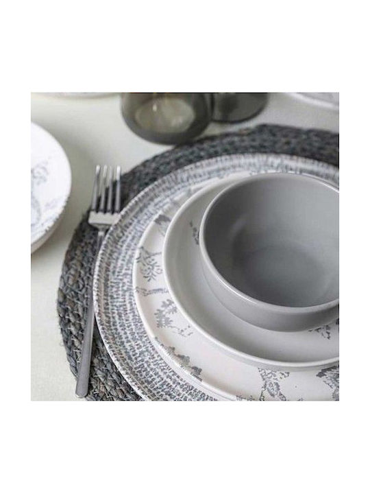 Marva Farfurie adâncă Ceramică Alb cu Diametru 22cm 6buc