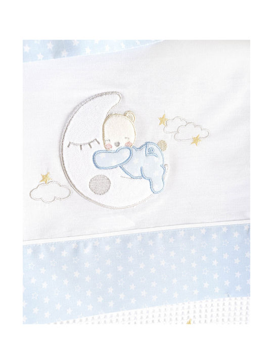 Rythmos Moon Swing Set Baby Bettlaken Für Krippe 100x160cm 3Stück