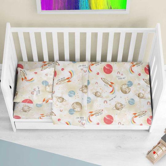 Dimcol Set Cu Cauciuc Spaceship 186 Bej 70x140 cm Dimcol Set Cu Cauciuc Spaceship 186 Bej 70x140 cm