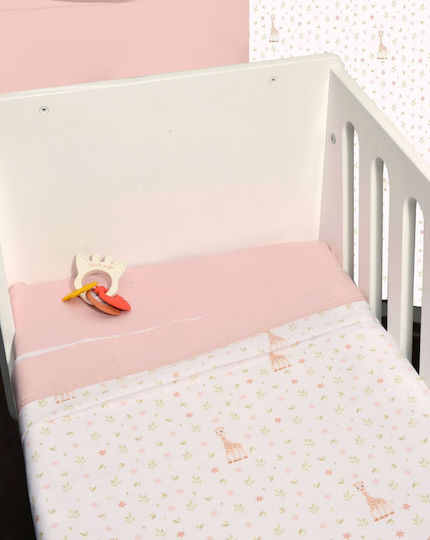 Baby Oliver Бебешки Чаршаф За Количка Памук 80x110бр 2бр