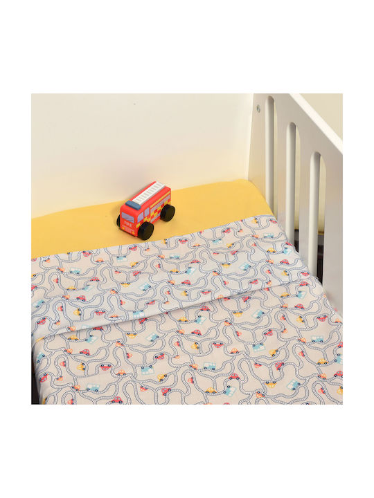 Baby Oliver Seturi de cearșafuri pentru bebeluși Pentru Cradle Bumbac Multicolore 80x100buc 2buc