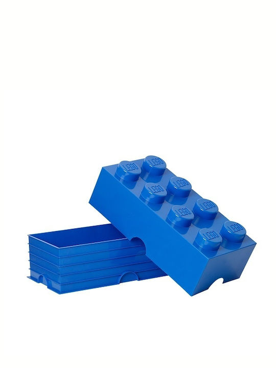 LEGO Children's Storage Box made of Plastic 8-Stud Blue 50x25x17cm 1pcs