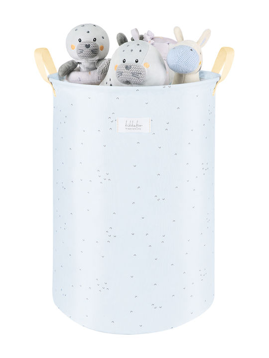 Kikka Boo Children's Storage Basket made of Fabric Stripy Friends Light Blue 50x35cm 1pcs