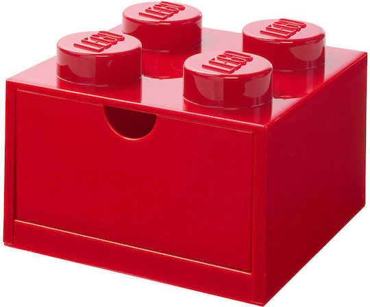 LEGO din Plastic 4-Stud Roșu 25x25x18cm 1buc