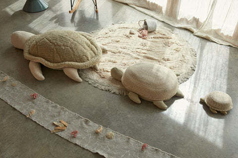 Lorena Canals Kinder Aufbewahrungskorb Beige 70x45x18cm 1Stück