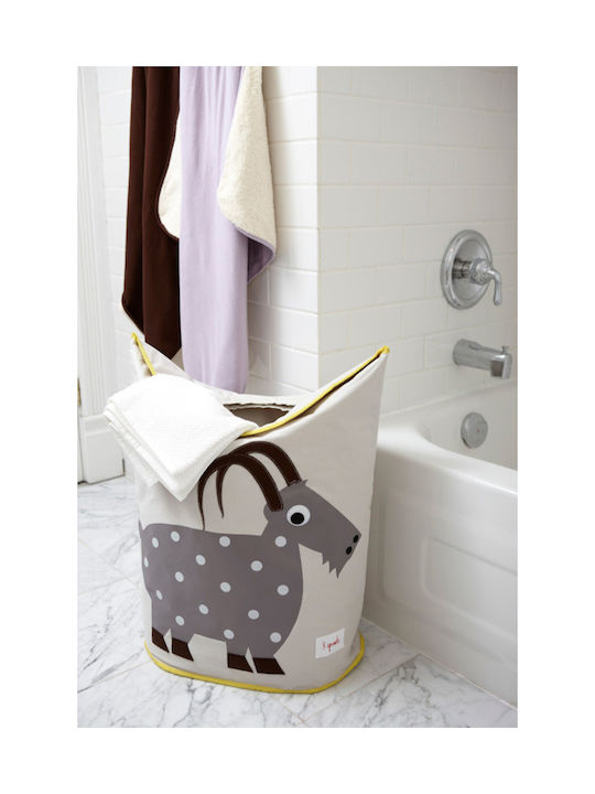 3 Sprouts Детска кошница за играчки Goat Сив 50x29x57см 1бр