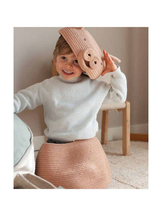 Lorena Canals Cutie de Depozitare Jucării pentru Copii din Țesătură Peppa Pig Roz 32x32x30cm 1buc