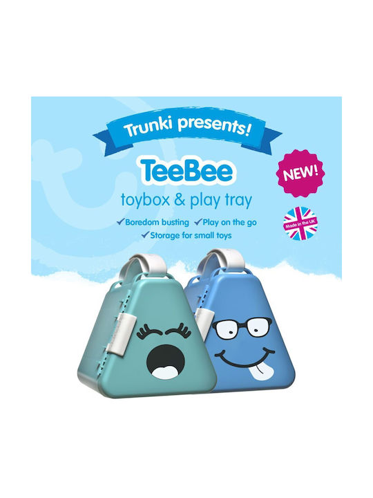 Trunki din Plastic Teebee Albastru 18x18x16cm 1buc