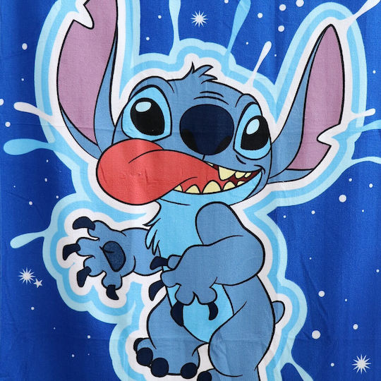 Disney Stitch Sticking Out His Tongue Beach Towel 70x140cm