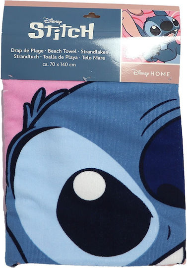 Disney Stitch Flower Pink Beach Towel 70x140cm