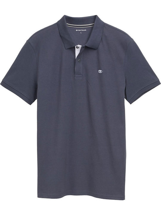 Basic Polo Μπλούζα Κοντομάνικη Gray