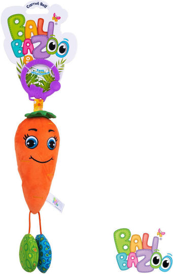 Balibazoo Pendant Toy for Car Carrot Bell for 0++ Months DD80238